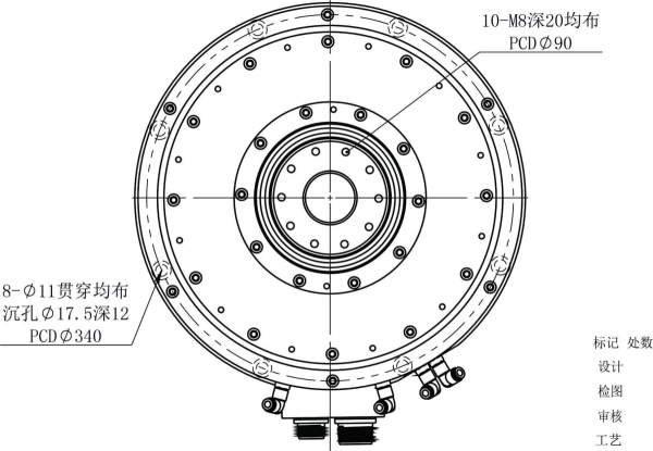 五轴工具磨床直驱转台 (1)