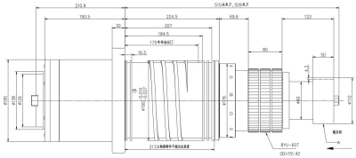 高速皮带式主轴YC190-BT50 (2)